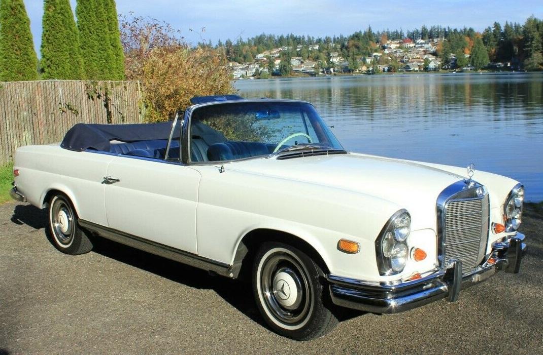 1966 mercedes-benz 250 se cabriolet bosch mechanical fuel injection