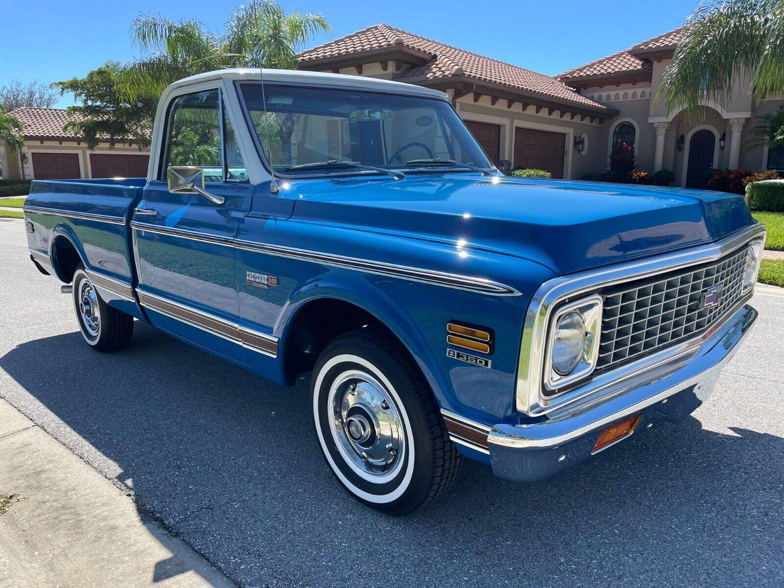 1972 chevrolet pickup cheyenne super c10 straight original