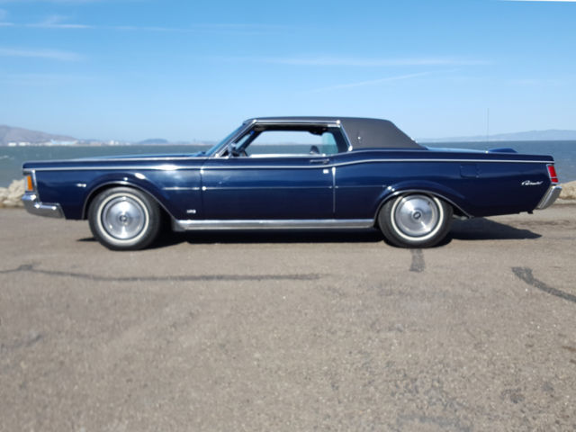 rare classic 1971 lincoln continental mark iii. blue plate calif. car 62k miles!