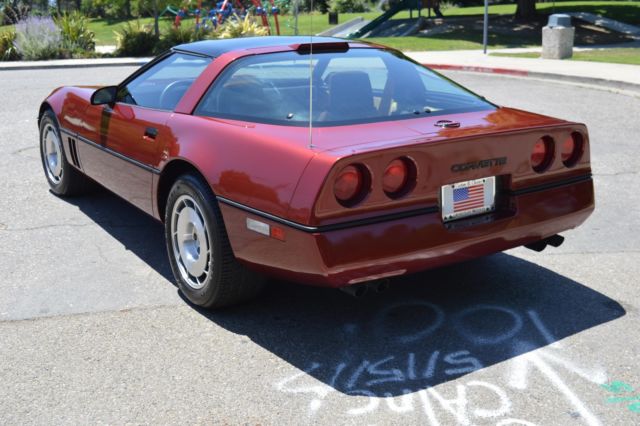 1986 chevrolet corvette 2 door automatic 2,491 actual miles amazing mint cond
