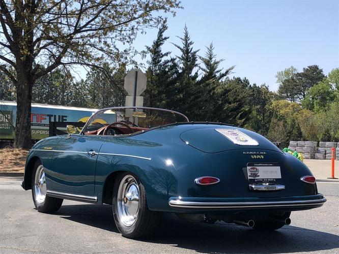 1957 porsche 356 in alpharetta, georgia