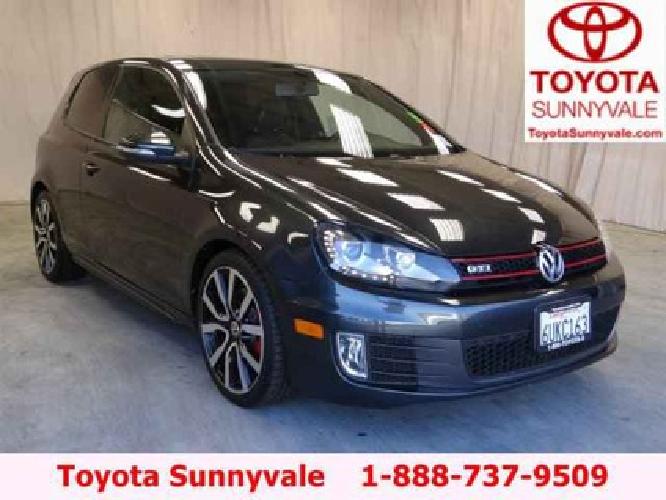 2012 volkswagen gti w/sunroof & navi pzev in sunnyvale, ca