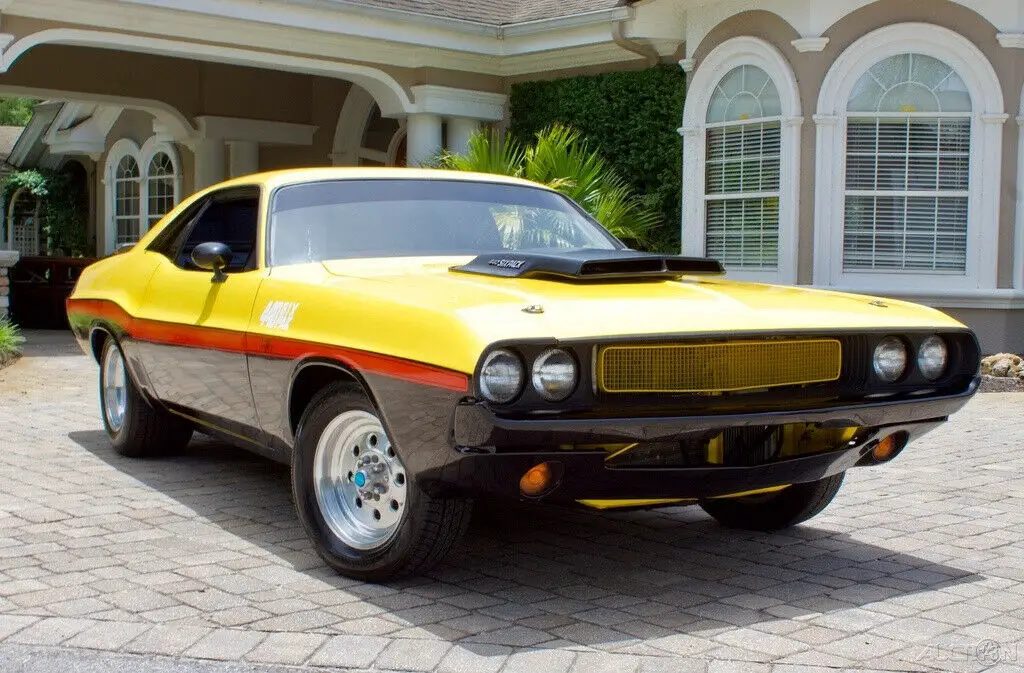 1972 dodge challenger resto-mod coupe 7.2l 440 six pack v8 automatic