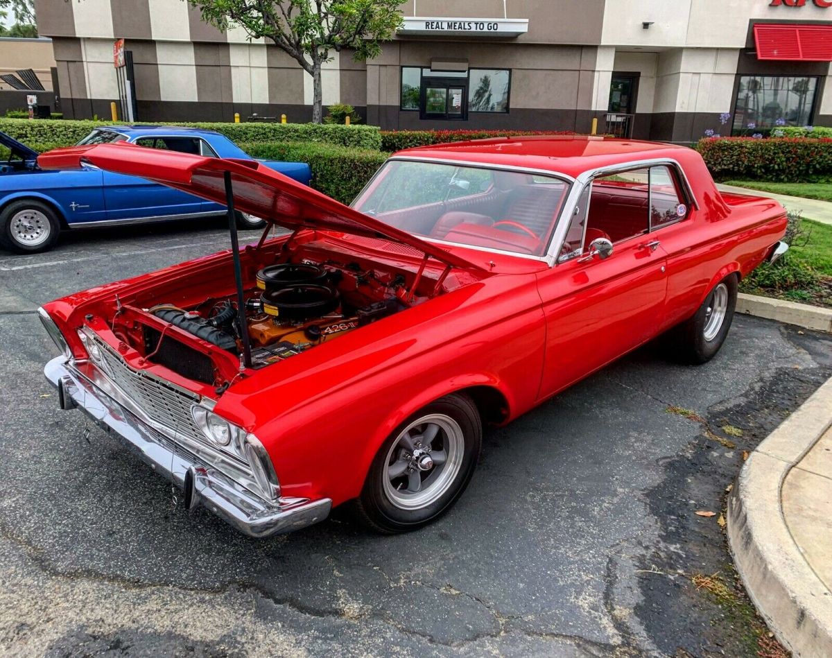 1963 plymouth fury maxwedge 4spd dana