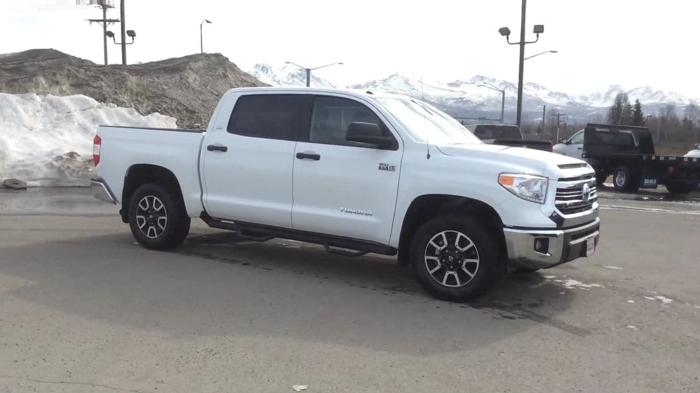 used 2016 toyota tundra 4x4 crewmax sr5 anchorage, ak 99501 for sale in anchorage, alaska