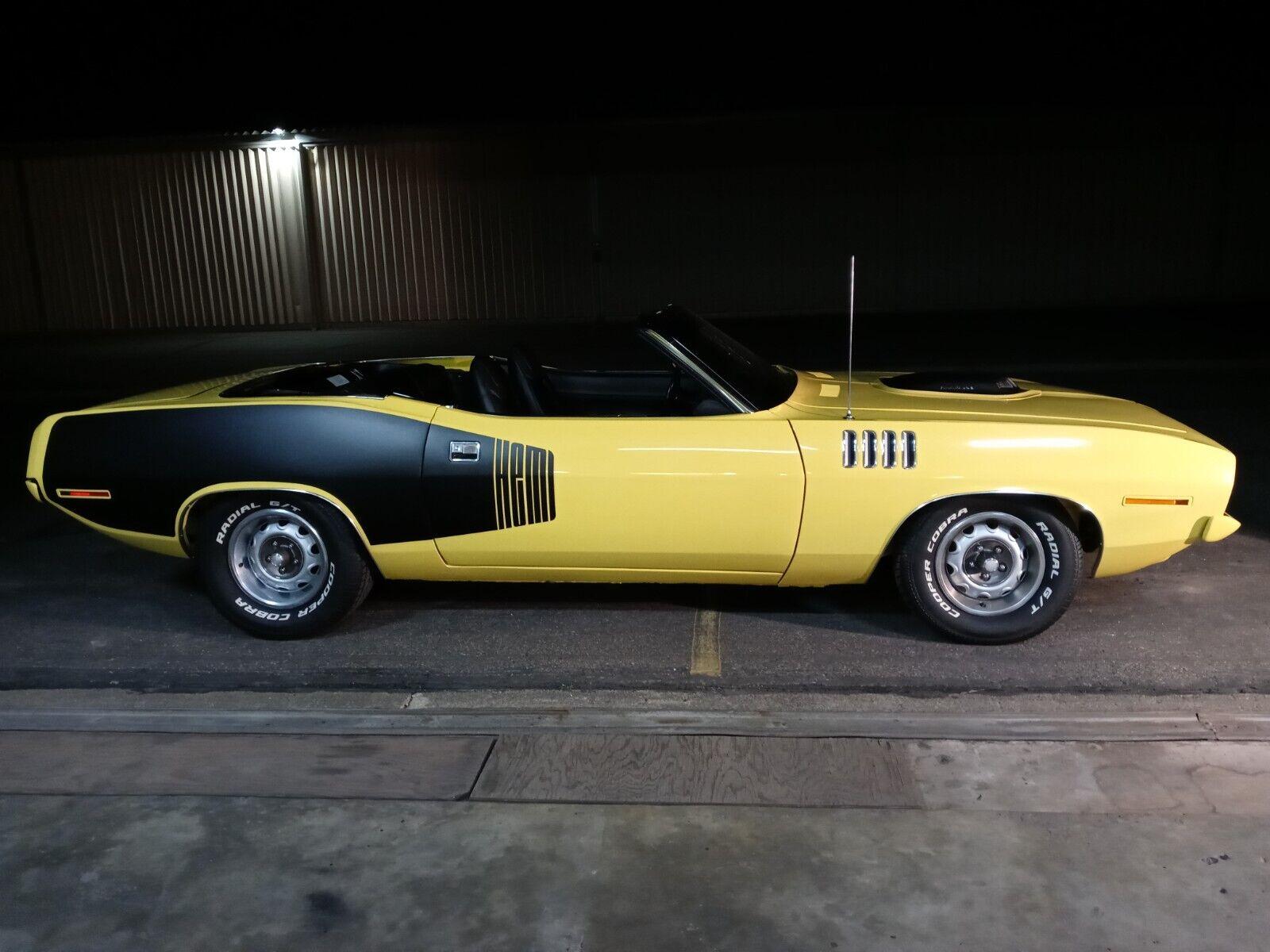 1971 plymouth barracuda 426 hemi cuda convertible 71