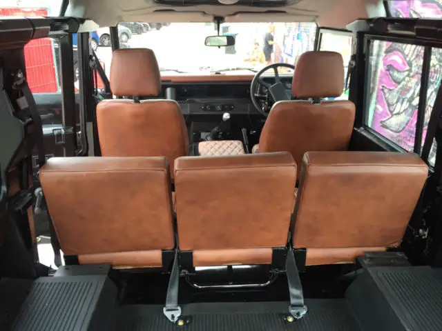 "nara bronze" 1989, reconditioned v8, fully restored defender 110 rhd