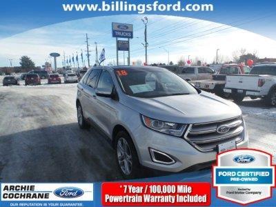 2018 ford edge titanium awd titanium 4dr crossover for sale in billings, montana