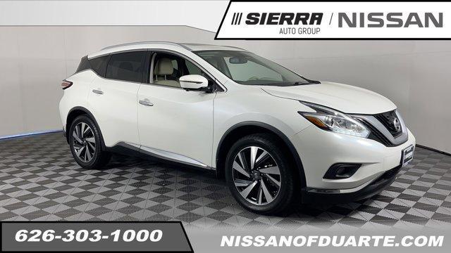 2018 nissan murano platinum