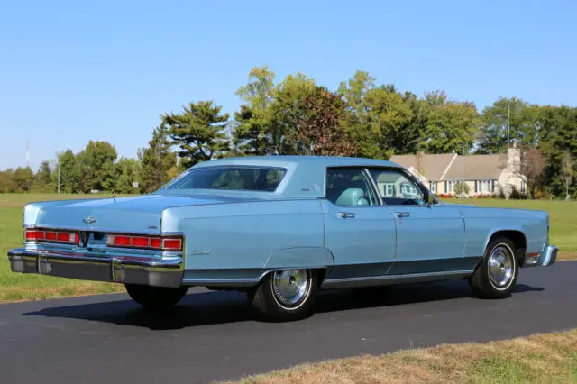 1974 lincoln town car 1,985 actual miles 1owner time capsule original no reserve