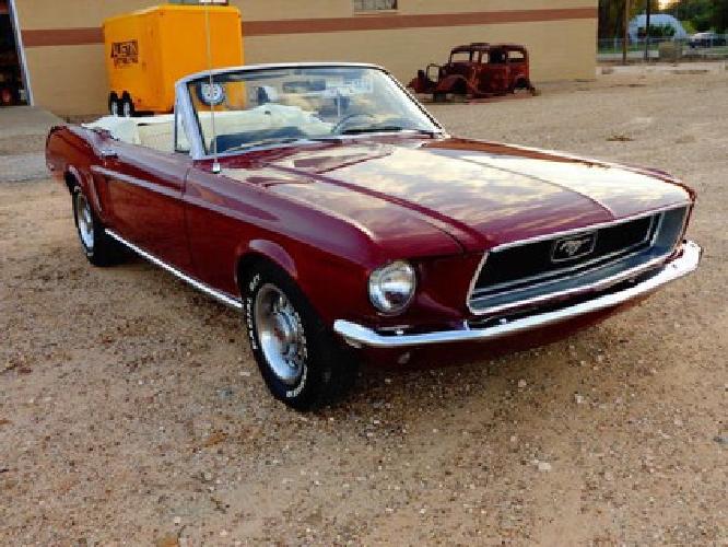 1968 mustang convertible c code in amarillo, tx