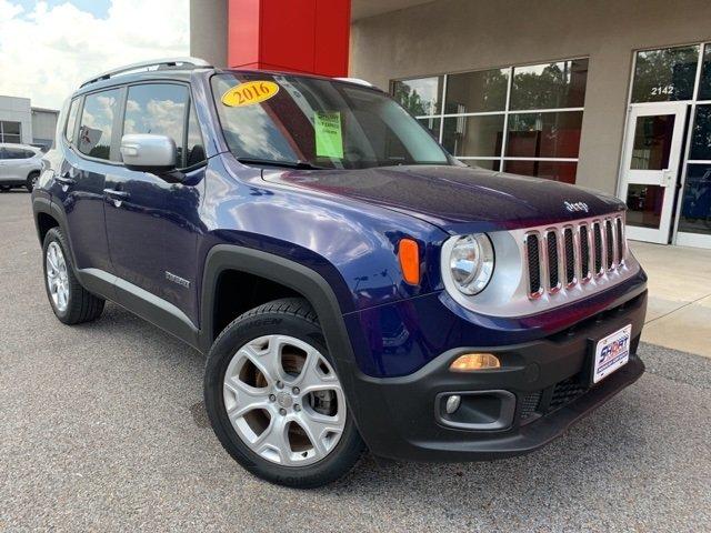 used 2016 jeep renegade 4wd limited paducah, ky 42003 for sale in paducah, kentucky