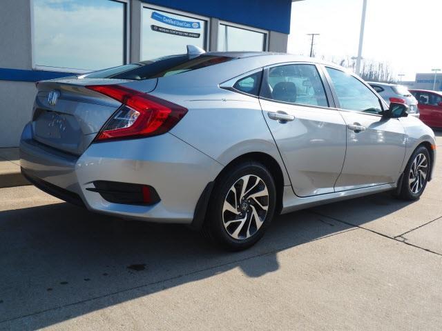 2017 honda civic ex ex 4dr sedan for sale in triadelphia, west virginia