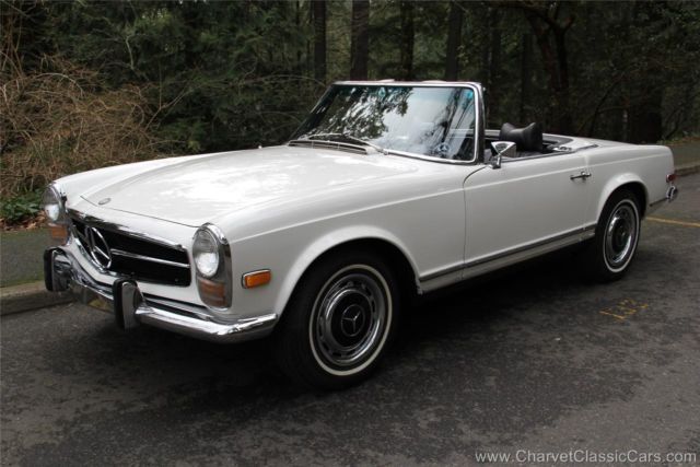 1969 mercedes 280sl pagoda roadster - 4-speed. wonderfully preserved! see video