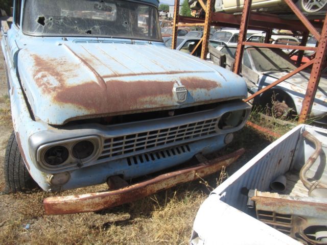 1960 ford f-100 pick up truck rolling body