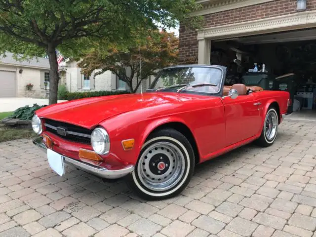 beautiful 1971 triumph tr-6