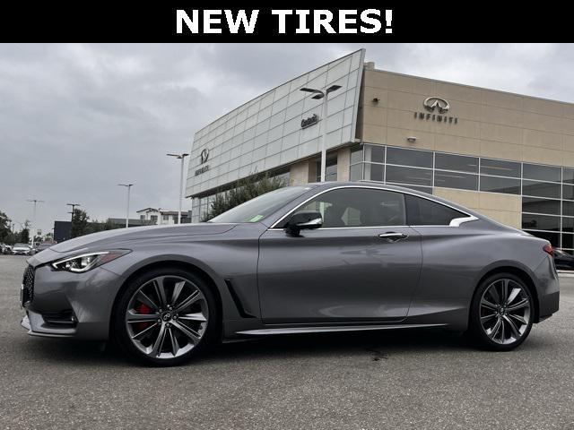 2021 infiniti q60 3.0t red sport 400