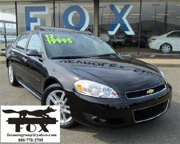 used 2012 chevrolet impala 4dr sdn ltz sedan, 10,350 miles in painted post, ny