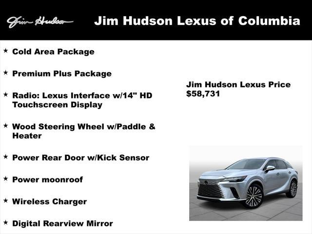 2023 lexus rx 350 base