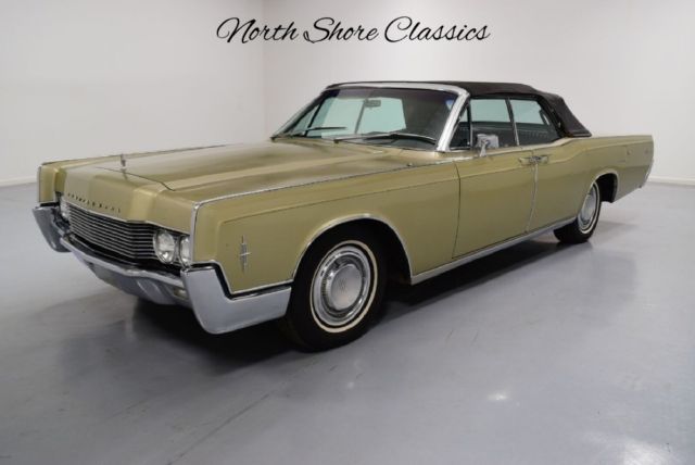 lincoln continental gold with 48,420 miles, for sale!