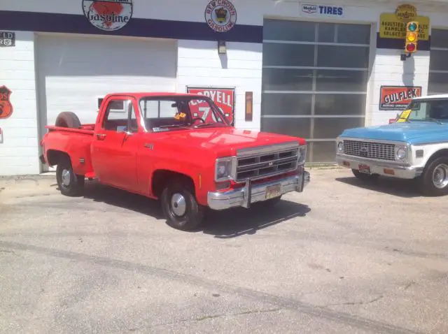 1975 gmc sierra pick up shortbox 1/2 tn step side one owner survivor great shape