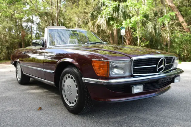1986 mercedes benz 300sl euro 13k miles completely original collector quality