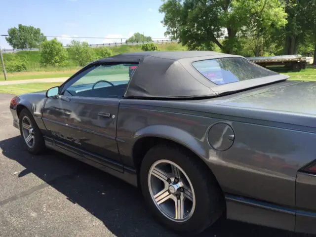1988 chevrolet camaro convertible 5.0l iroc-z all original no reserve!!!