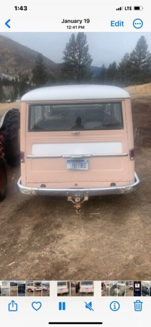 1962 willys wagon rwd first overhead cam after wwii