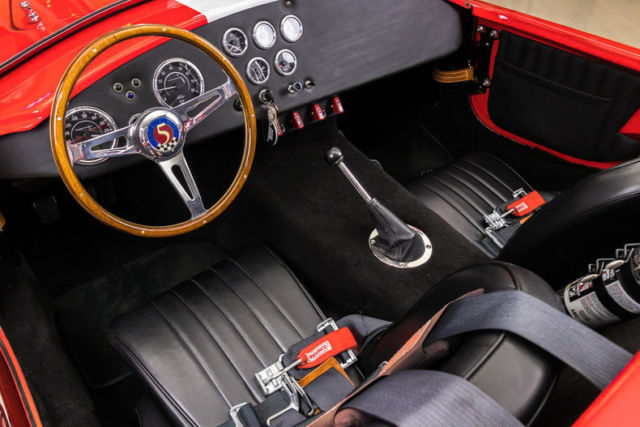 factory five cobra! ford 302ci v8 crate engine, 5-speed manual, 4w disc, posi