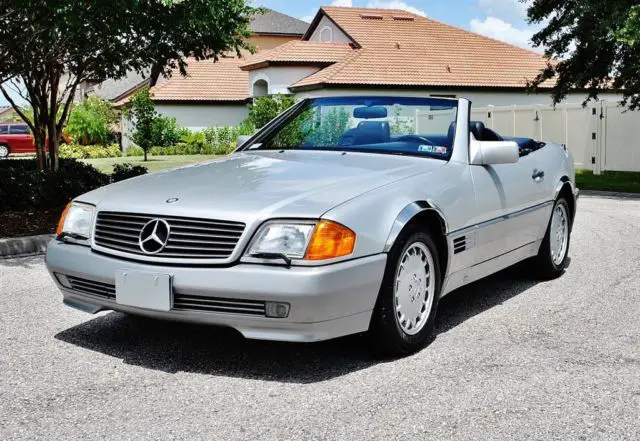 1991 mercedes-benz 300sl convertible low miles clean carfax
