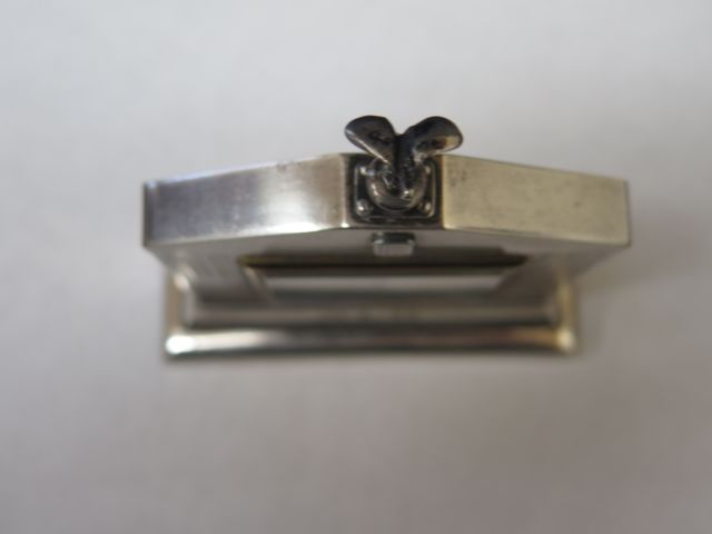 rolls royce silver clock