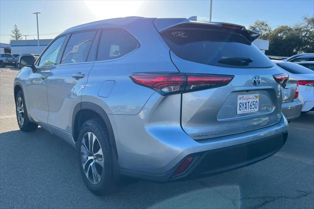 2021 toyota highlander hybrid xle