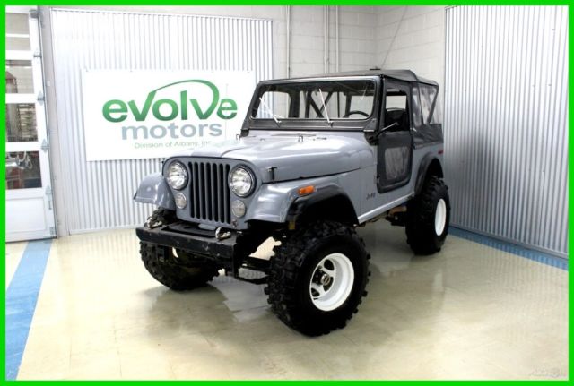 1979 custom used manual cj off-road lift kit big tires soft top convertible amc