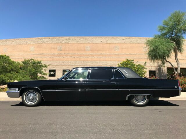 1969 cadillac fleetwood series 75 sedan limo :: 52k miles :: original interior