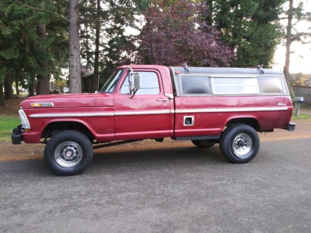 1972 ford f-250 4x4 390 4speed 3/4 ton truck hiboy selling no reverse