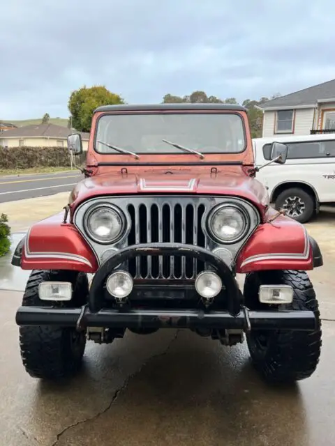 1984 jeep cj7 laredo no reserve !!!