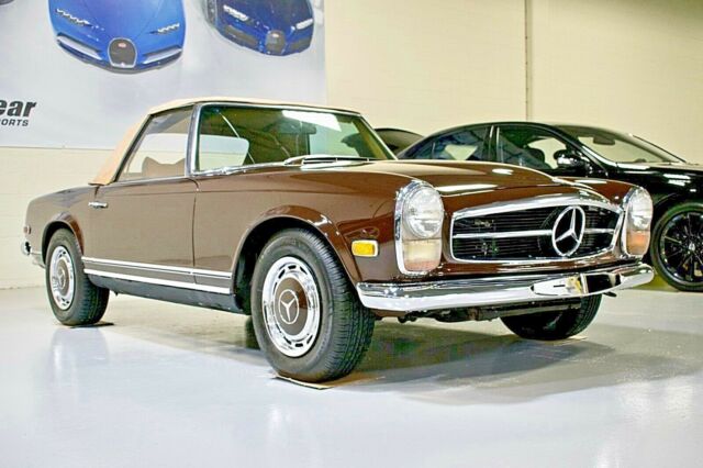 stunning 1969 mercedes-benz sl280 hardtop & convertible coupe sl 280 classic