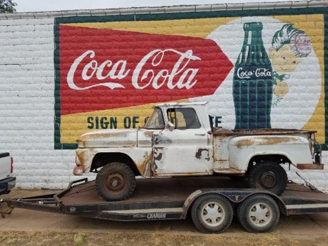 1963 chevy c10 4x4 short bed rare! rare! rare!