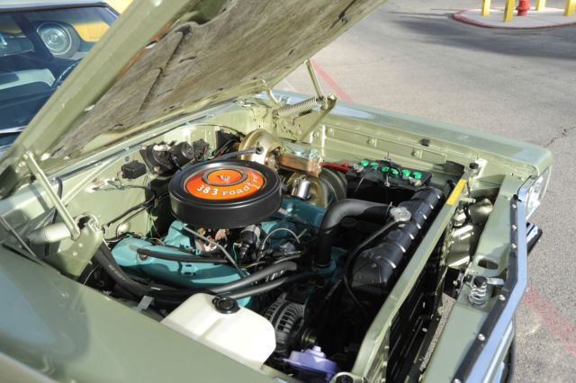 1968 plymouth roadunner 383ci 727 auto trans matching #'s