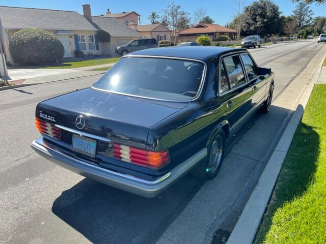 1986 mercedes-benz 560sel w126 base 5.6l excellent condition