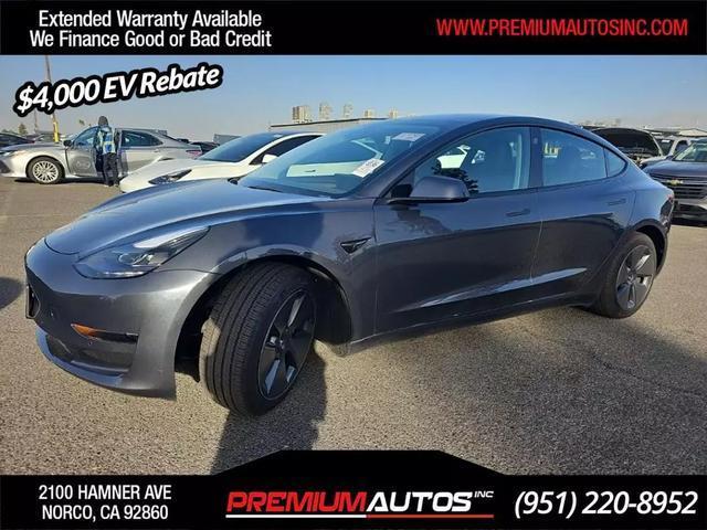 2022 tesla model 3 base