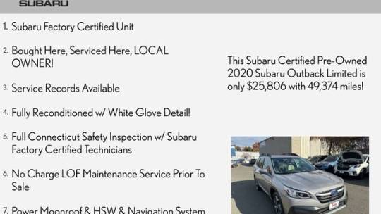 2020 Subaru Outback