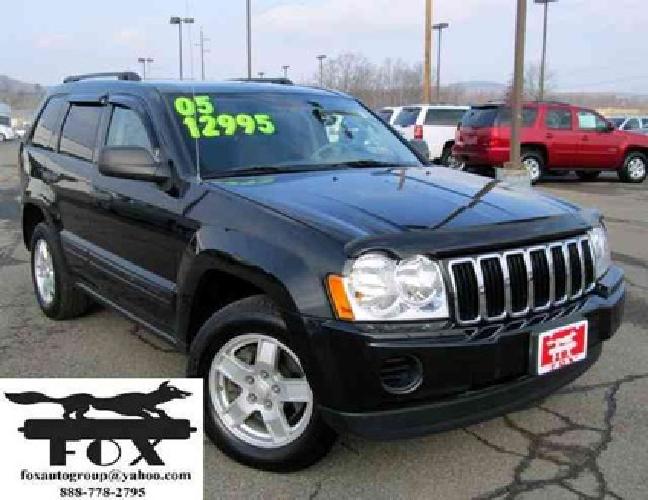 2005 brilliant blk crystal pearl jeep grand cherokee in painted post, ny
