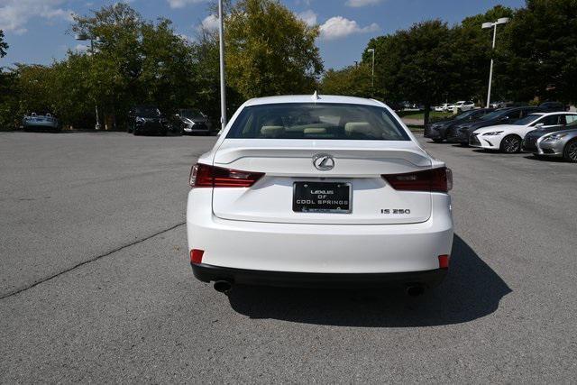 2015 lexus is 250 crafted line