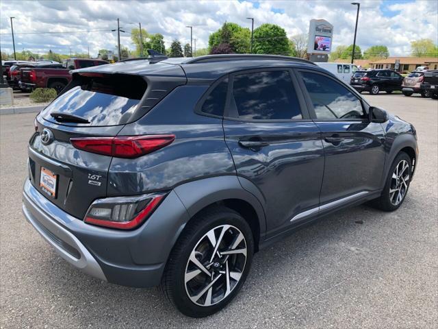 2022 hyundai kona limited awd 4dr crossover