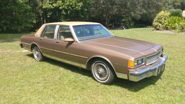 1986 chevrolet caprice brougham ~ 39k miles original engine estate owned