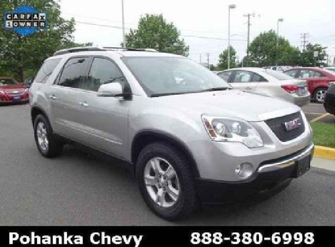 2008 gmc acadia slt1 in chantilly, va