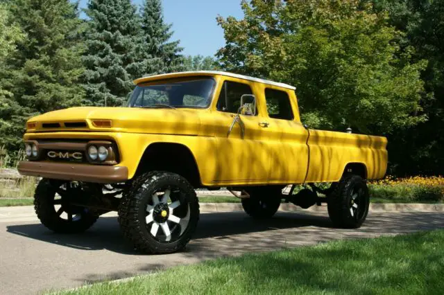 1963 gmc k/25 custom extend cab 1 of 1 !!