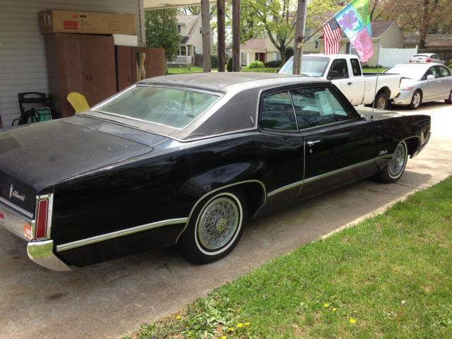 classic '69 oldsmobile delta 88 holiday coupe - blk/blk, vinyl top, 455 v8, auto