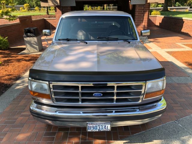 1992 ford f-250 f-350 xlt extended cab long bed 7.5l 460 v8 gas low miles 2wd